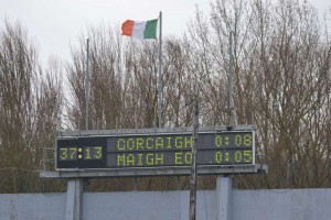Half time score Cork v Mayo