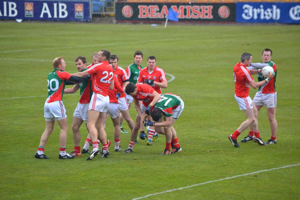 Midfield battle Cork v Mayo