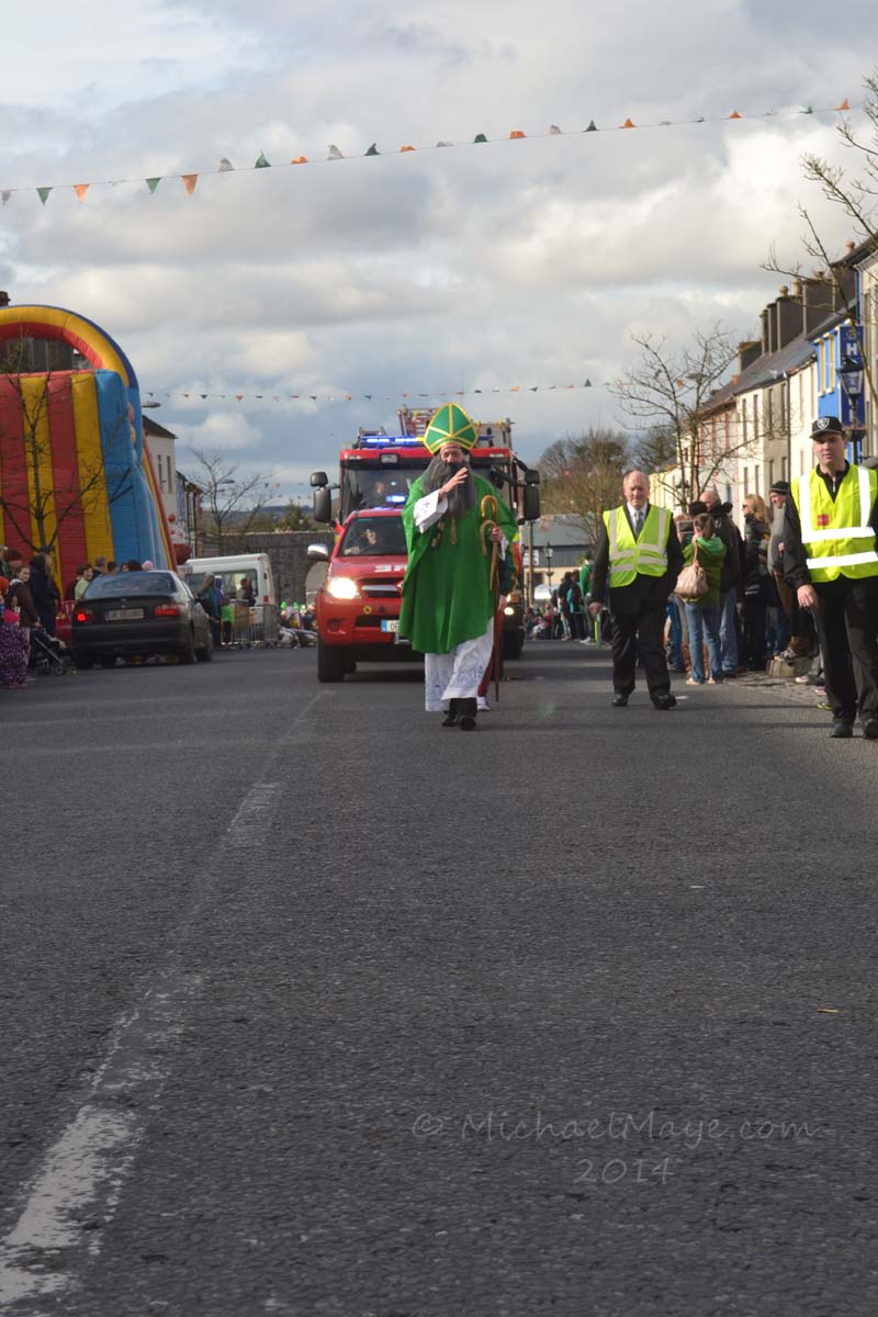 2014 St Patrick's Day Parade in Swinford Co Mayo