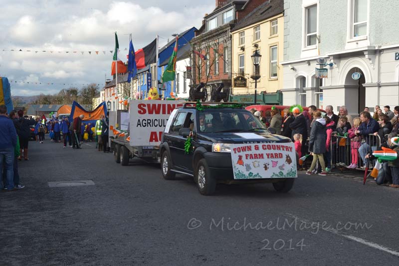 2014 St Patrick's Day Parade in Swinford Co Mayo