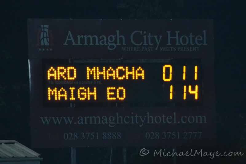 Armagh v Mayo 3rd March 2012