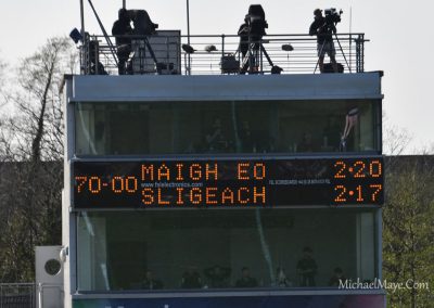 Mayo v Sligo Connacht quarter final 6th April 2025