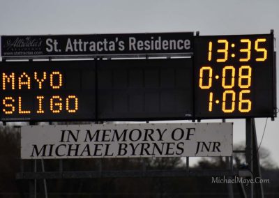 Mayo v Sligo FBD Rd1 2026