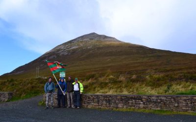 Mayo Take Over Mt Errigal in Donegal